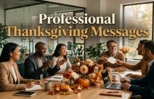 Professional Thanksgiving Messages: How to Share Gratitude With Clients, Employees, Colleagues, and Business Partners During the Holiday Season Professional Thanksgiving Messages